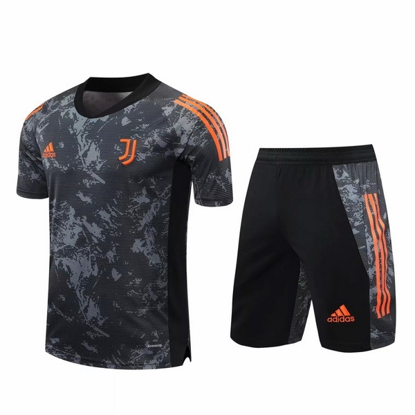 Entrenamiento Conjunto Completo Juventus 2020/21 Gris Naranja